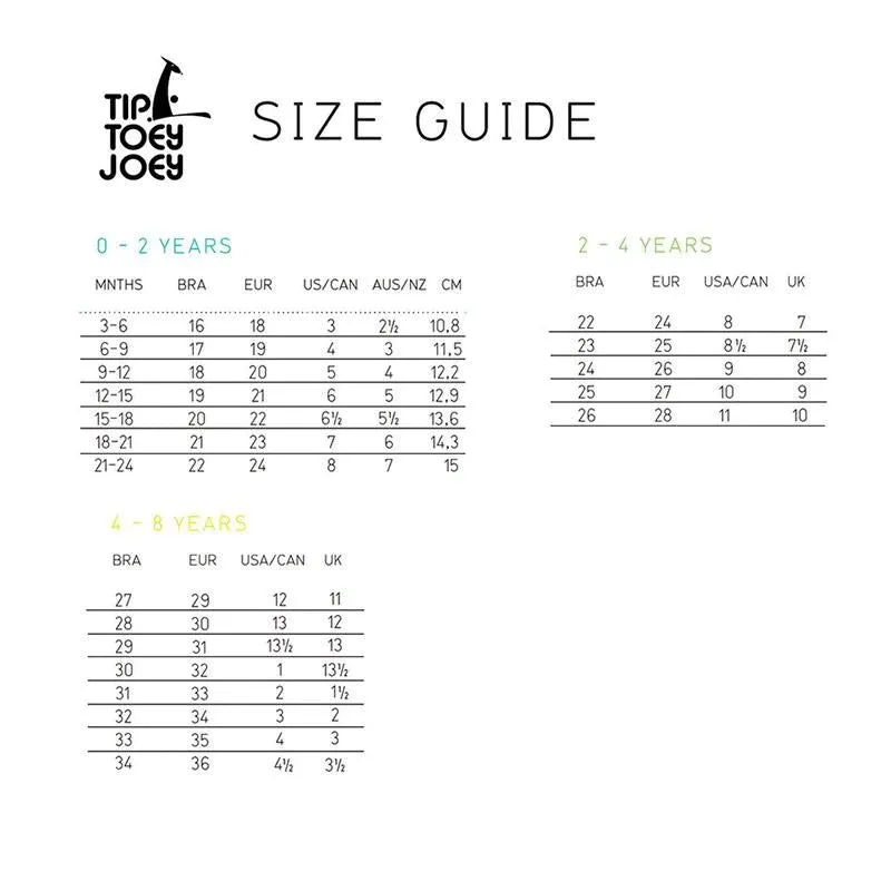 Tip Toey Joey VOLT Sneakers in Black / White