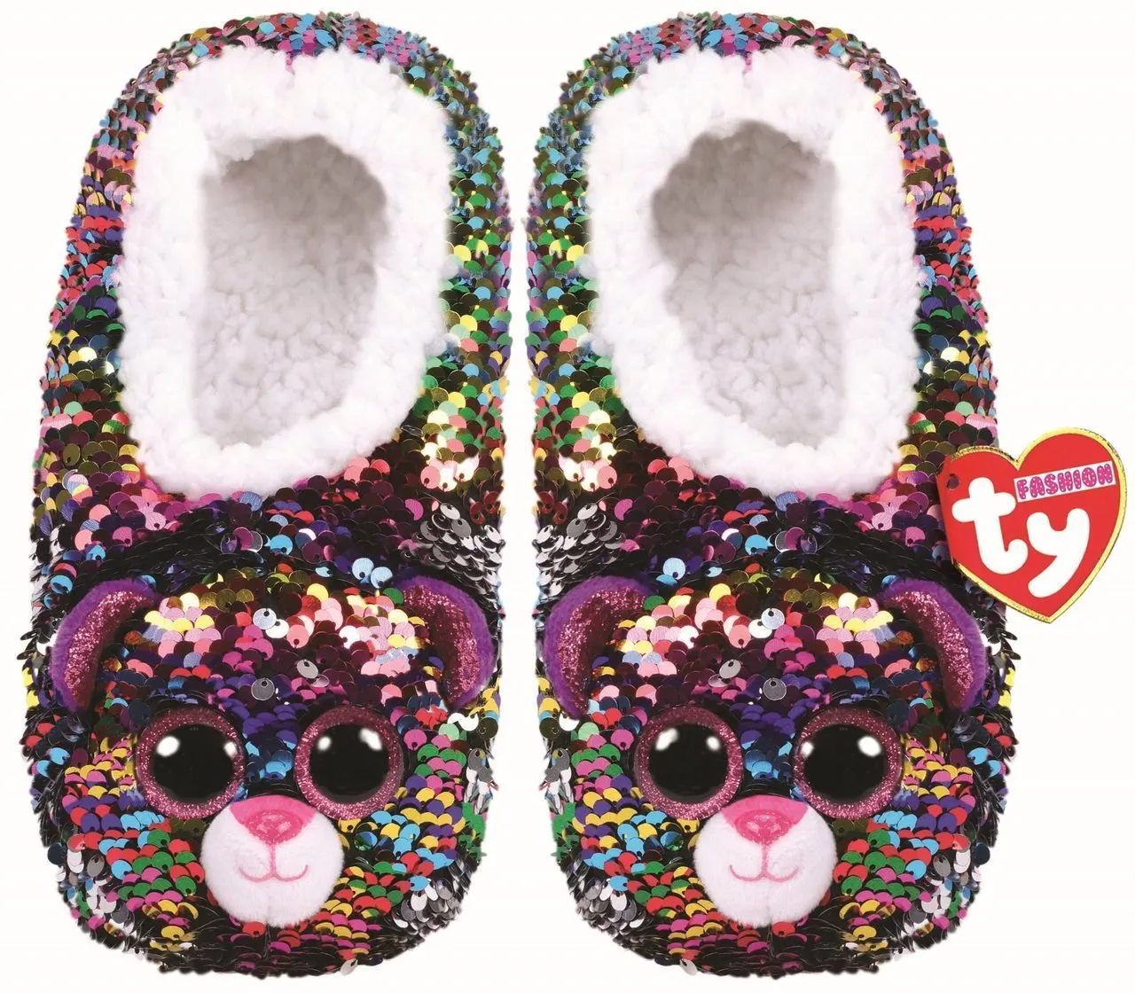 TY Beanie Fashion Sequin Slipper Dotty