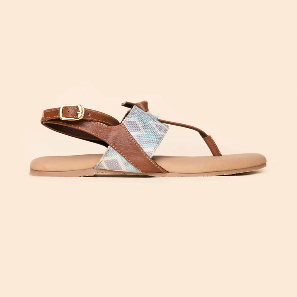 Umaid Diamond T Strap Sandal