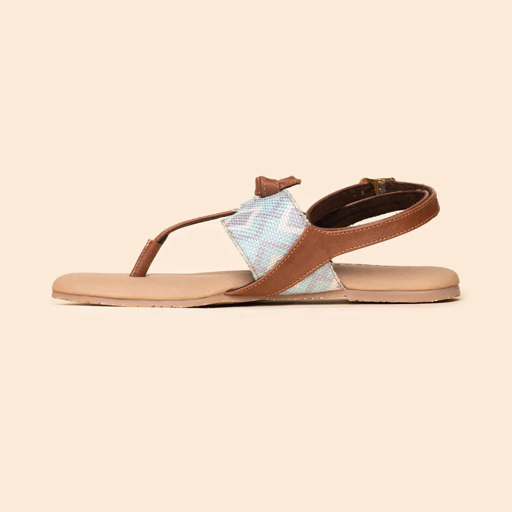 Umaid Diamond T Strap Sandal