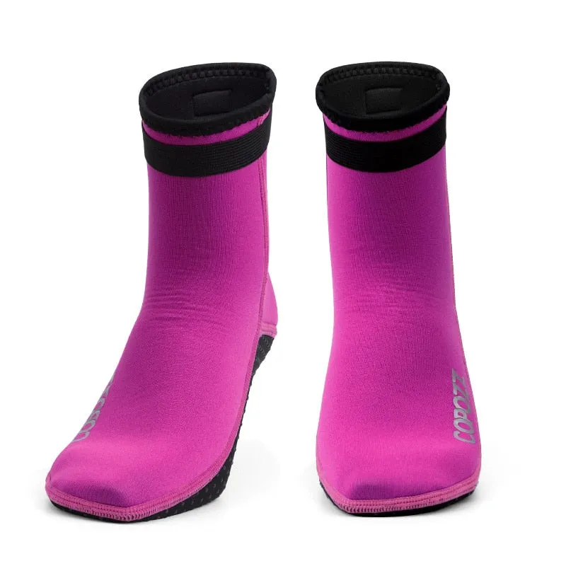 Warm Wetsuit Shoes Surf Swim Socks for Men and Women