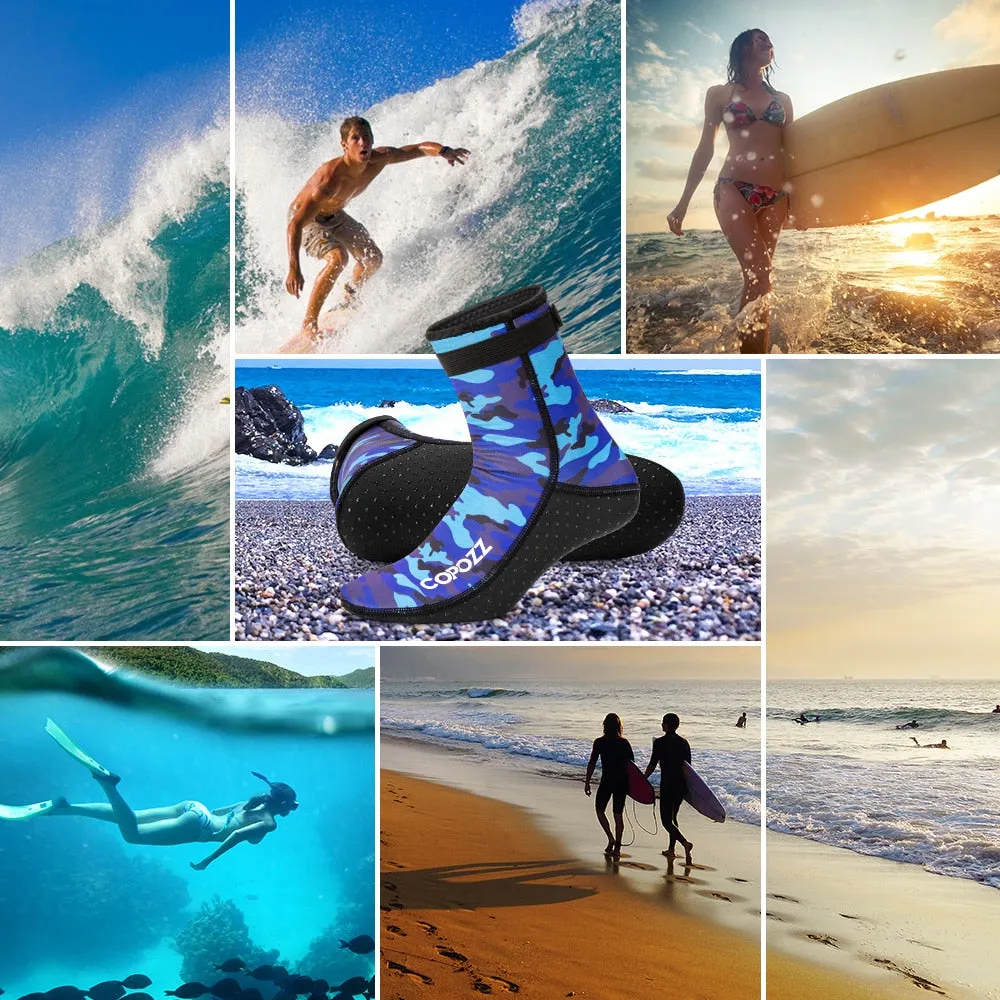 Warm Wetsuit Shoes Surf Swim Socks for Men and Women