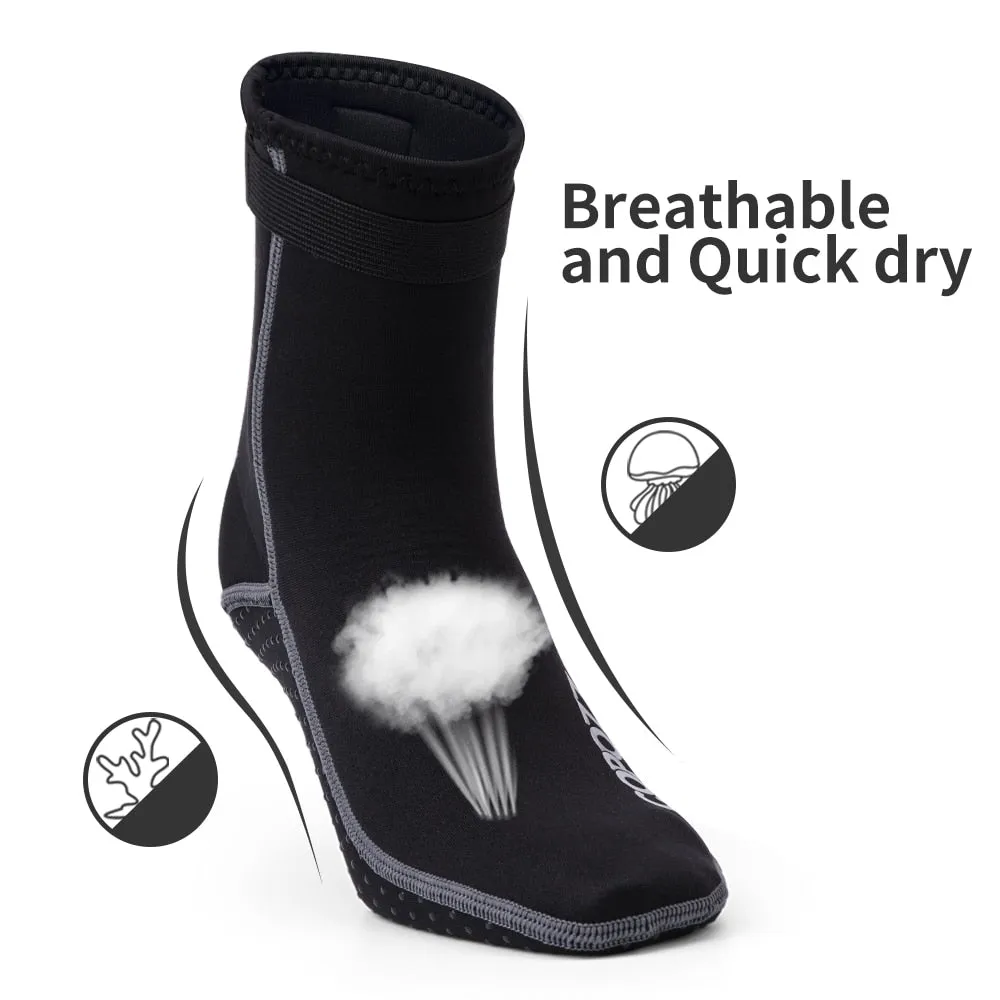 Warm Wetsuit Shoes Surf Swim Socks for Men and Women
