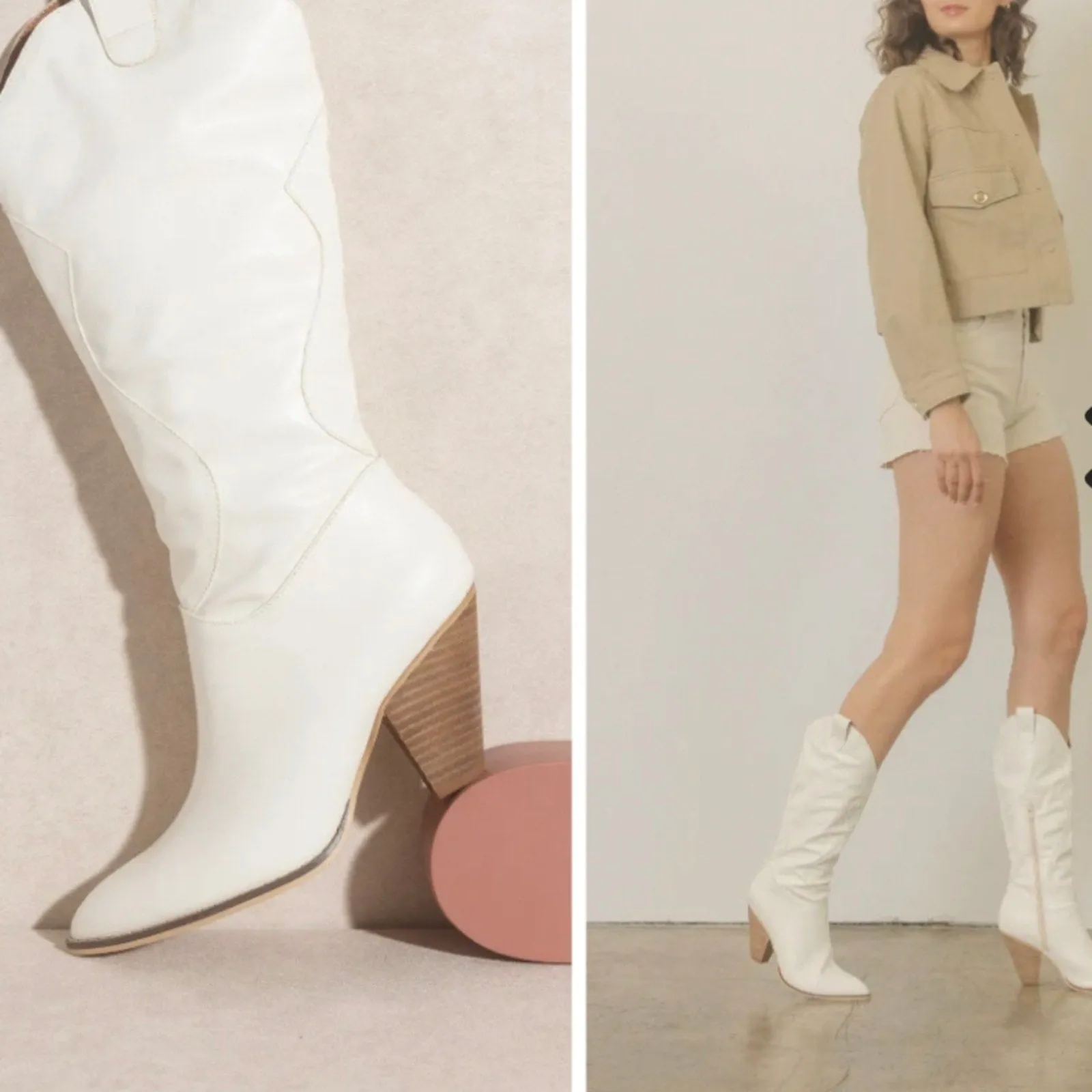 Western Knee High Boots / 9