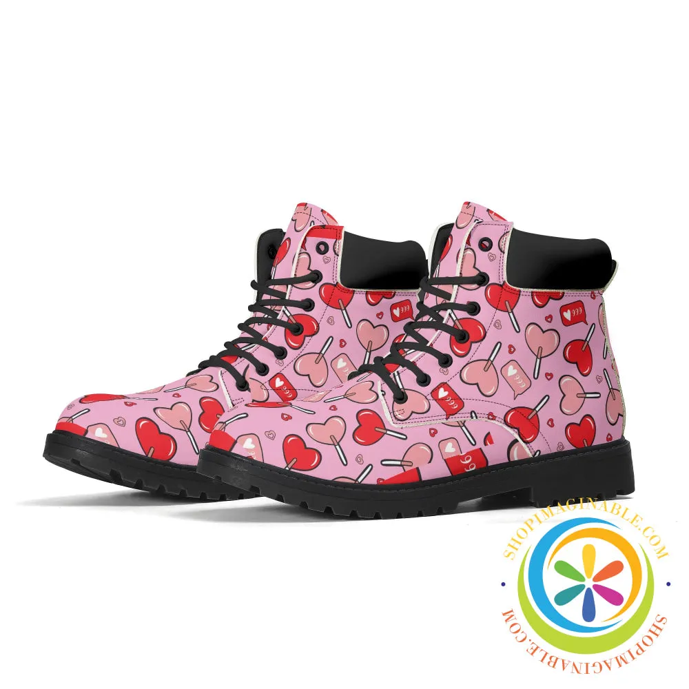 Whimsical Hearts Women's Boots