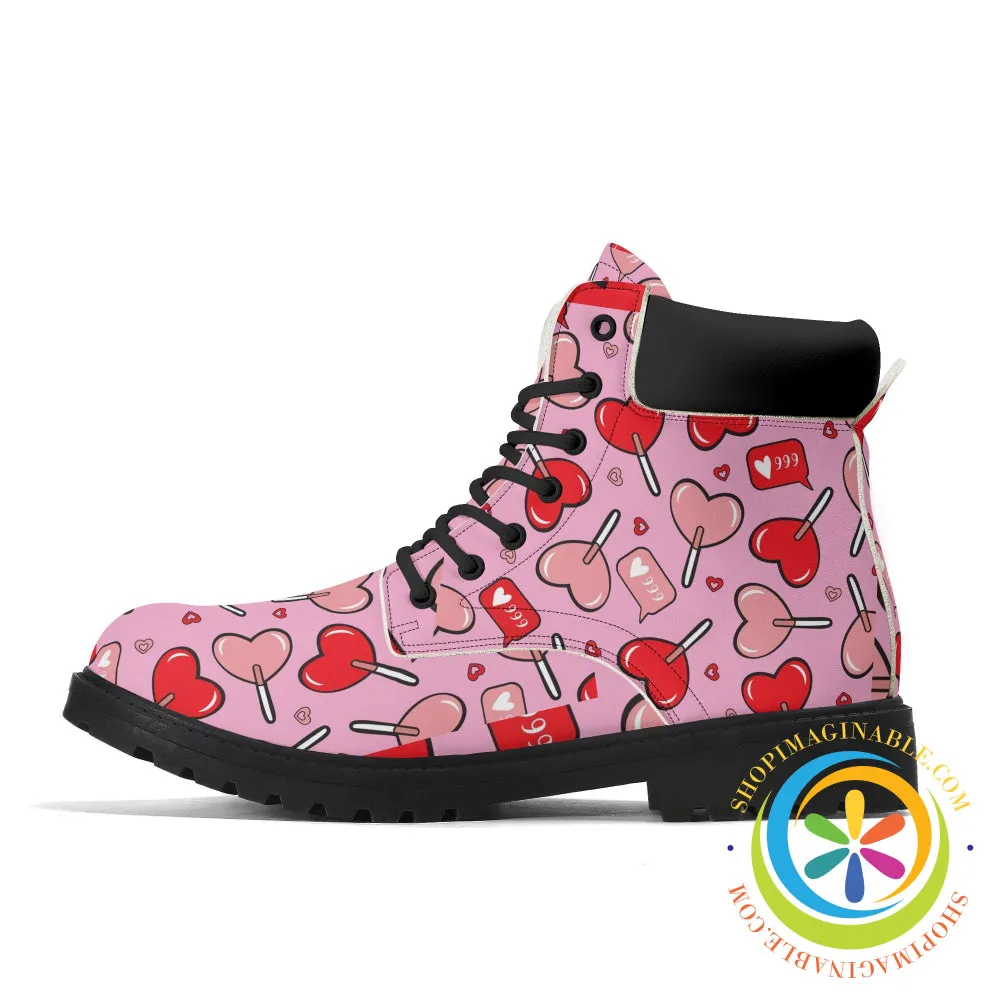Whimsical Hearts Women's Boots