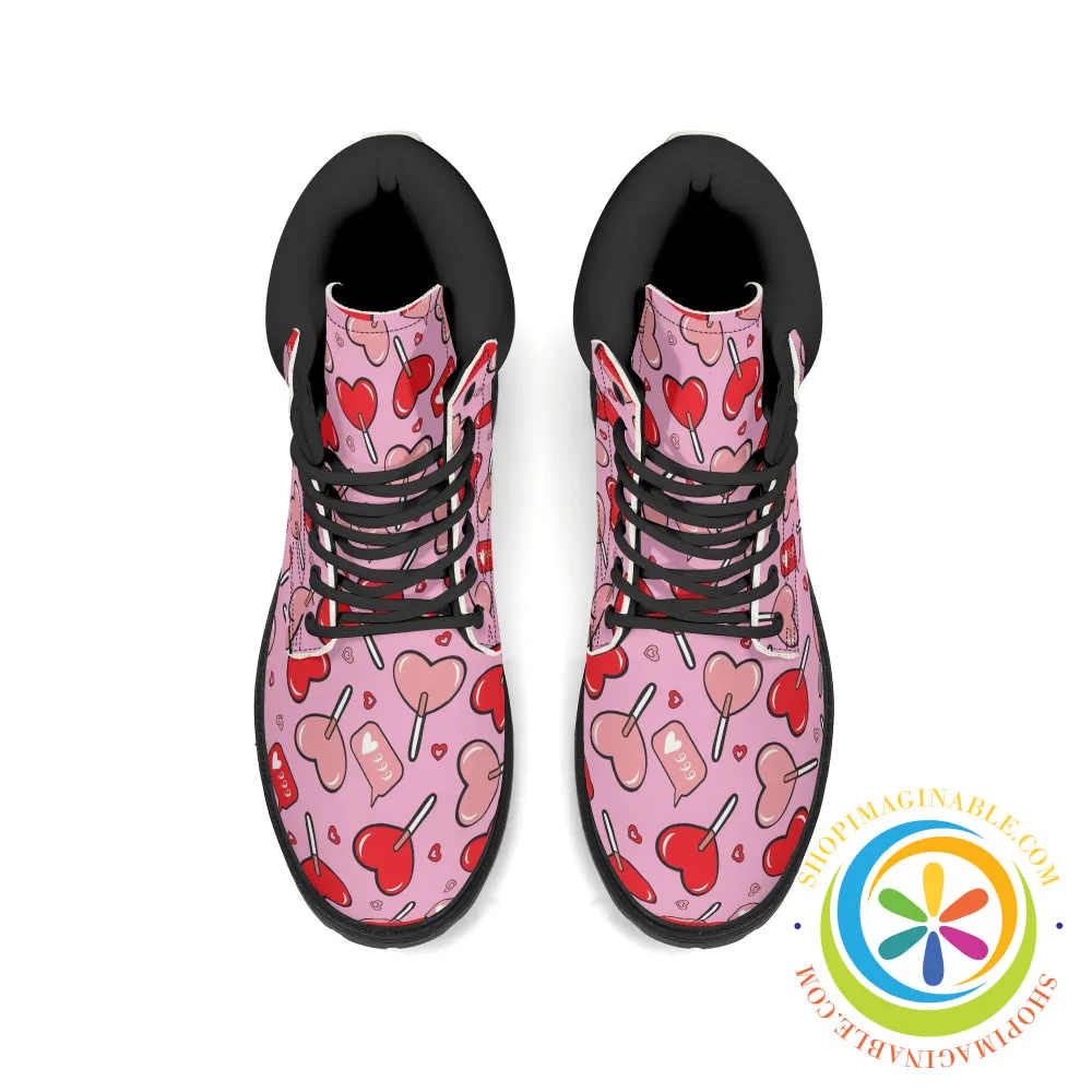 Whimsical Hearts Women's Boots