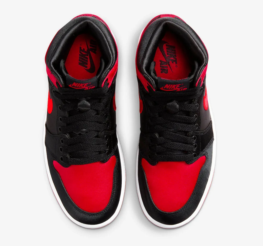 Women's Air Jordan 1 Retro Hi OG Black University Red White FD4810-061