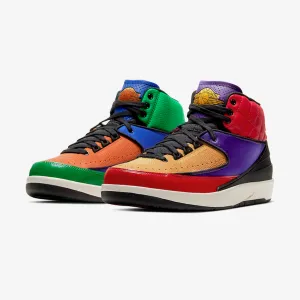 Women's Air Jordan 2 Retro University Red Black CT6244-600