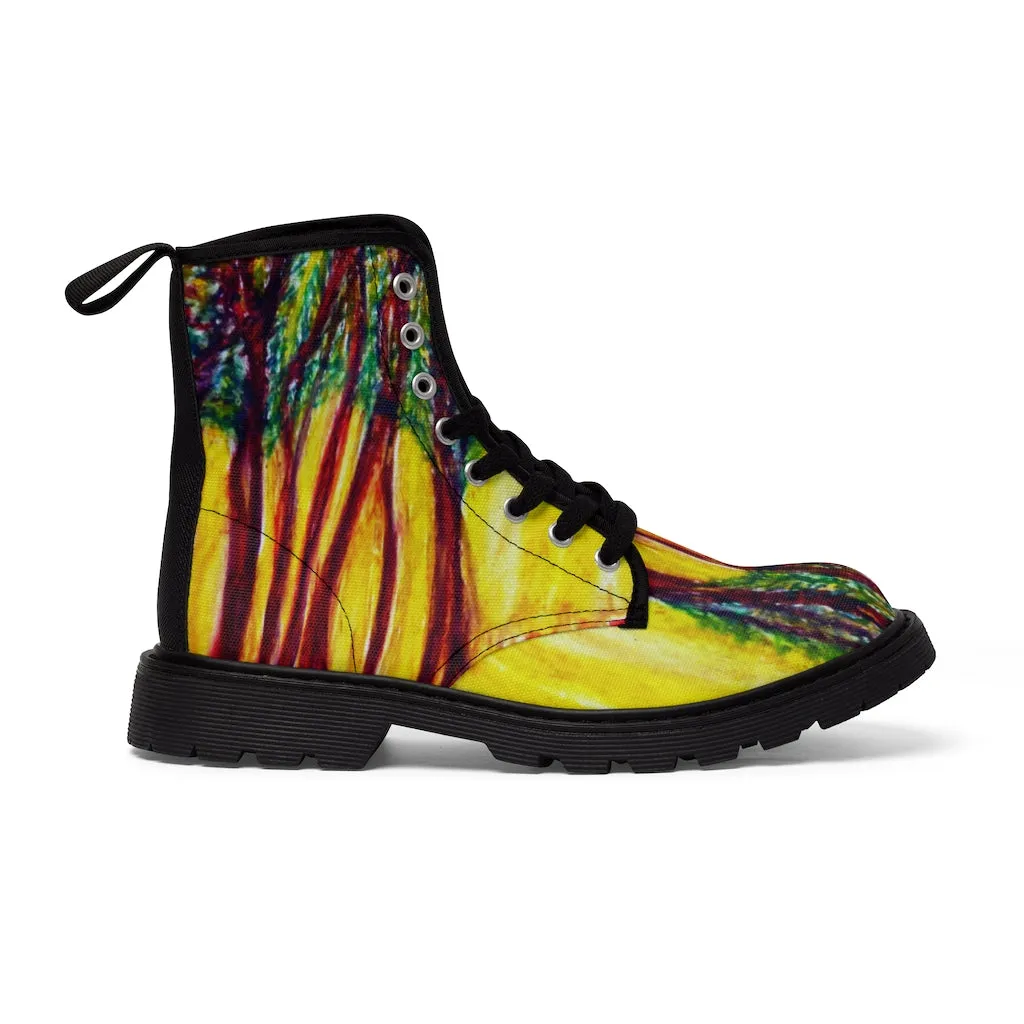 Women's Canvas Boots