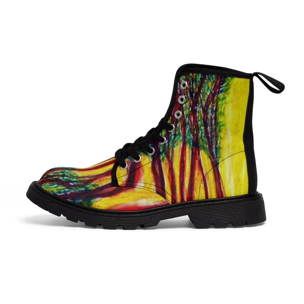 Women's Canvas Boots