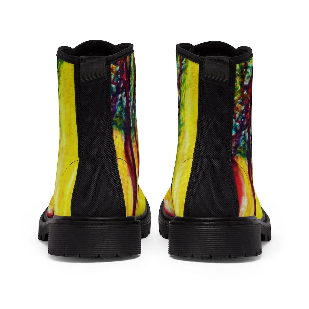 Women's Canvas Boots