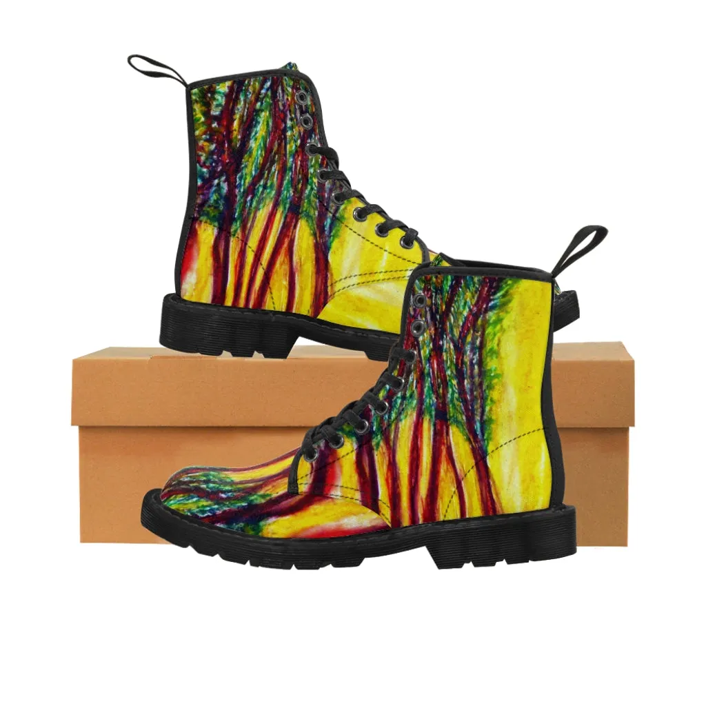 Women's Canvas Boots